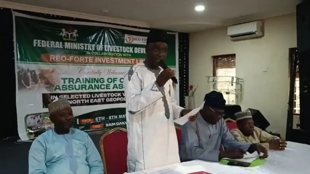 FG Trains Northeast Livestock Quality Assurance Assessors
