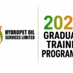 Hydropet Oil Services Opens Applications for 2026 Graduate Trainee Programme
