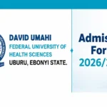 DUFUHS Begins Sale of 2026/2027 Undergraduate Admission Forms