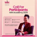 Call for Applications: 2026 WIN Academy Training Programme