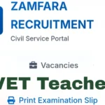 Link to Print Zamfara TVET teachers Exam/oral Interview Slip, Cutoff Mark & Venue