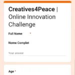 Apply for the Creatives4Peace Online Innovation Challenge 2026