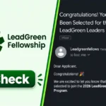 Check LeadGreen Leaders Program 2026 Selected Applicants