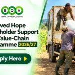 Apply for BOA Renewed Hope Smallholder Support Programme 2026/27 (FG Programme)