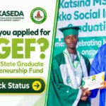 Check: Katsina State KGEF Fund 2026 Application Status