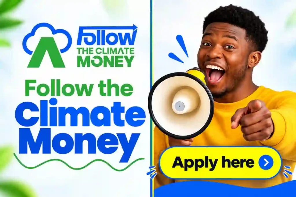 Apply for Follow the Climate Money Initiative 2026 — Youth Slots Available