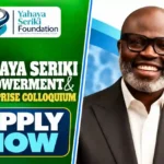 Apply for Yahaya Seriki Empowerment 2026: Free Sewing Machine and Solar